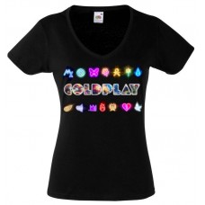 COLDPLAY LOGO Дамска тениска